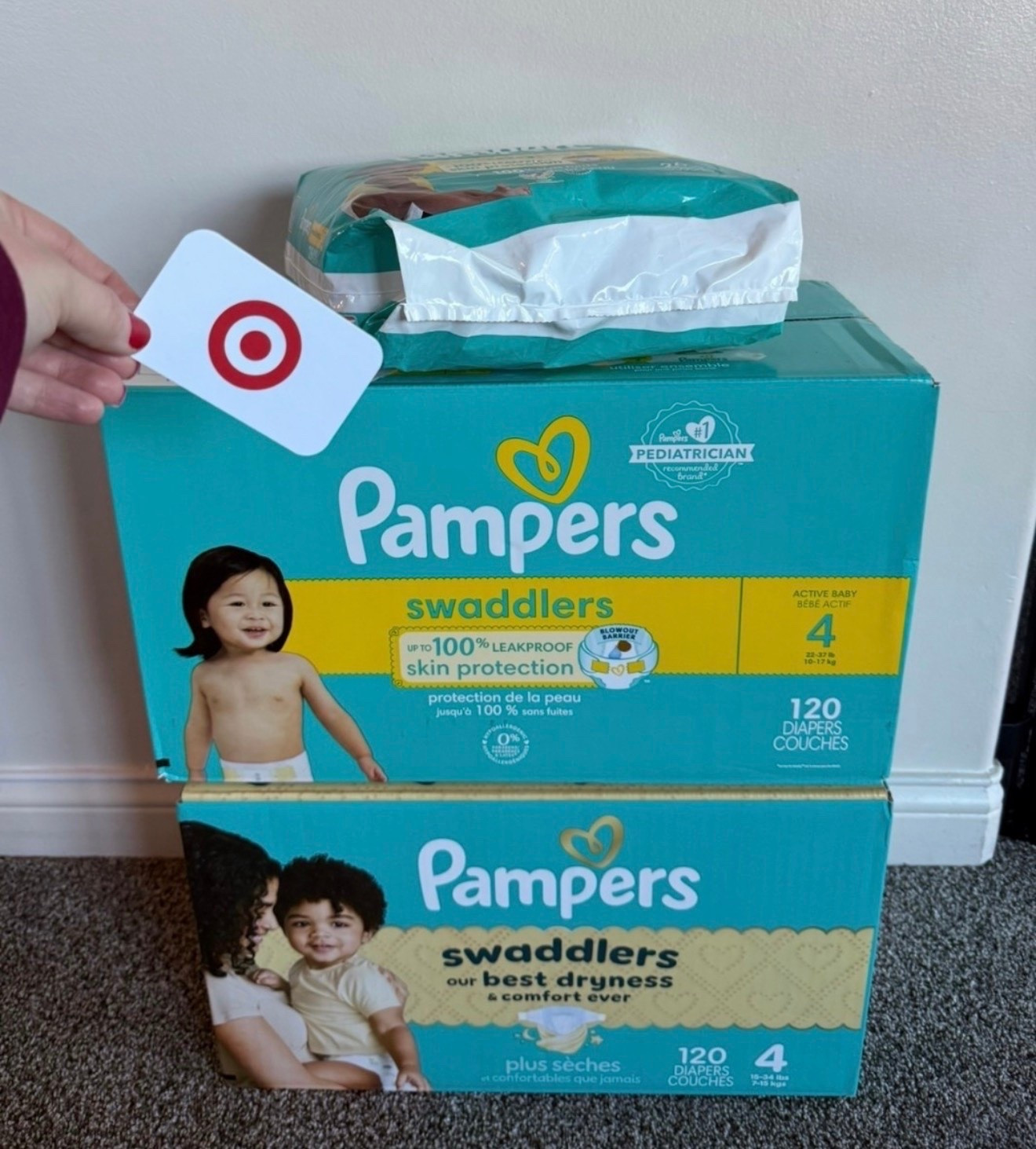 Target diaper deal is back!! Spend $100 on select diapers and wipes and get a $30 gift card!

#LTKSaleAlert #LTKBaby #LTKKids