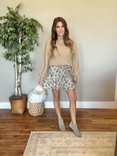 Highly recommend trying a sweater with your favorite skirt 🤩 

#LTKSeasonal #LTKstyletip #LTKfindsunder50