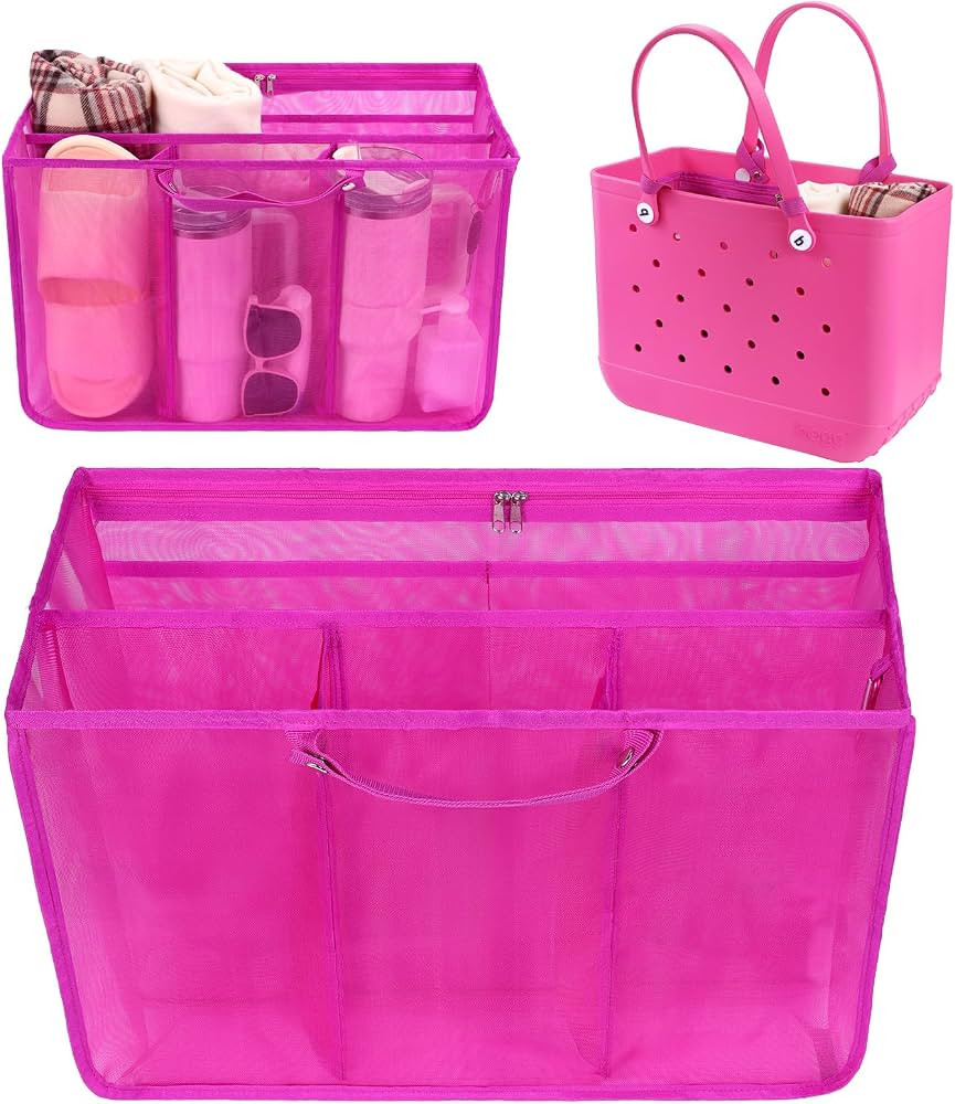 OUTXE Beach Bag Organizer Compatible with X Large Bogg Bag Accessories Inserts, Lightweight Mesh ... | Amazon (US)