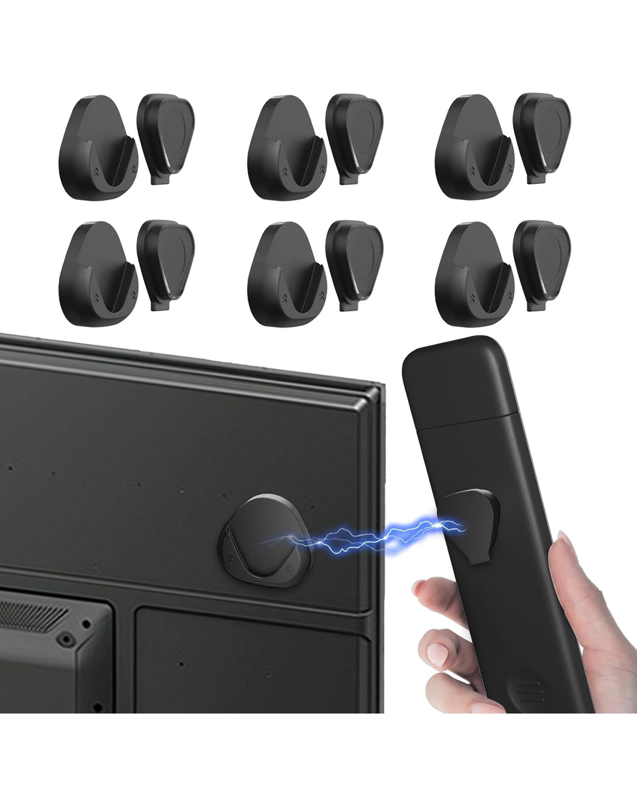 JUMEIHUI 6 Pack Magnetic Remote Control Holder Wall Mount,Convenient and Stylish TV Remote Organizer for Home Office School Supply Storage,No Drilling, Strong Magnet (Black)


#LTKHome #LTKSaleAlert #LTKFindsUnder100