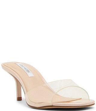 Kendrix Clear Vinyl Dress Slide Sandals | Dillard's