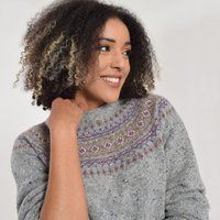 Tlab Ayla Slate Grey Fair Isle Jumper, Christmas Gift, Scottish Womens Sweater, Fairisle, Traditiona | Etsy (UK)