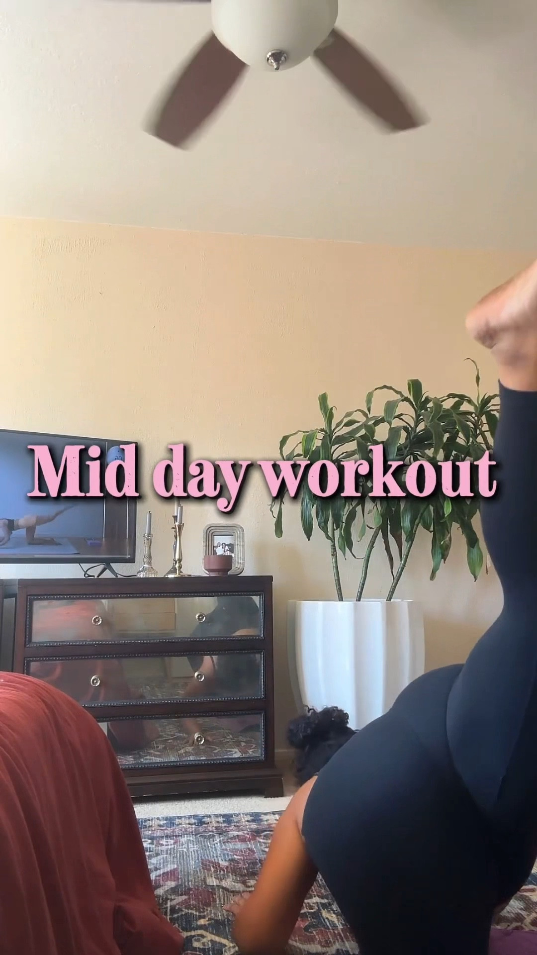 Mid day workout with my mini coach, at home Pilates gear is a game changer, being able to workout in the comfort of your own home allows you to feel in control and makes at home works accessible to everyone ✨

#LTKActive