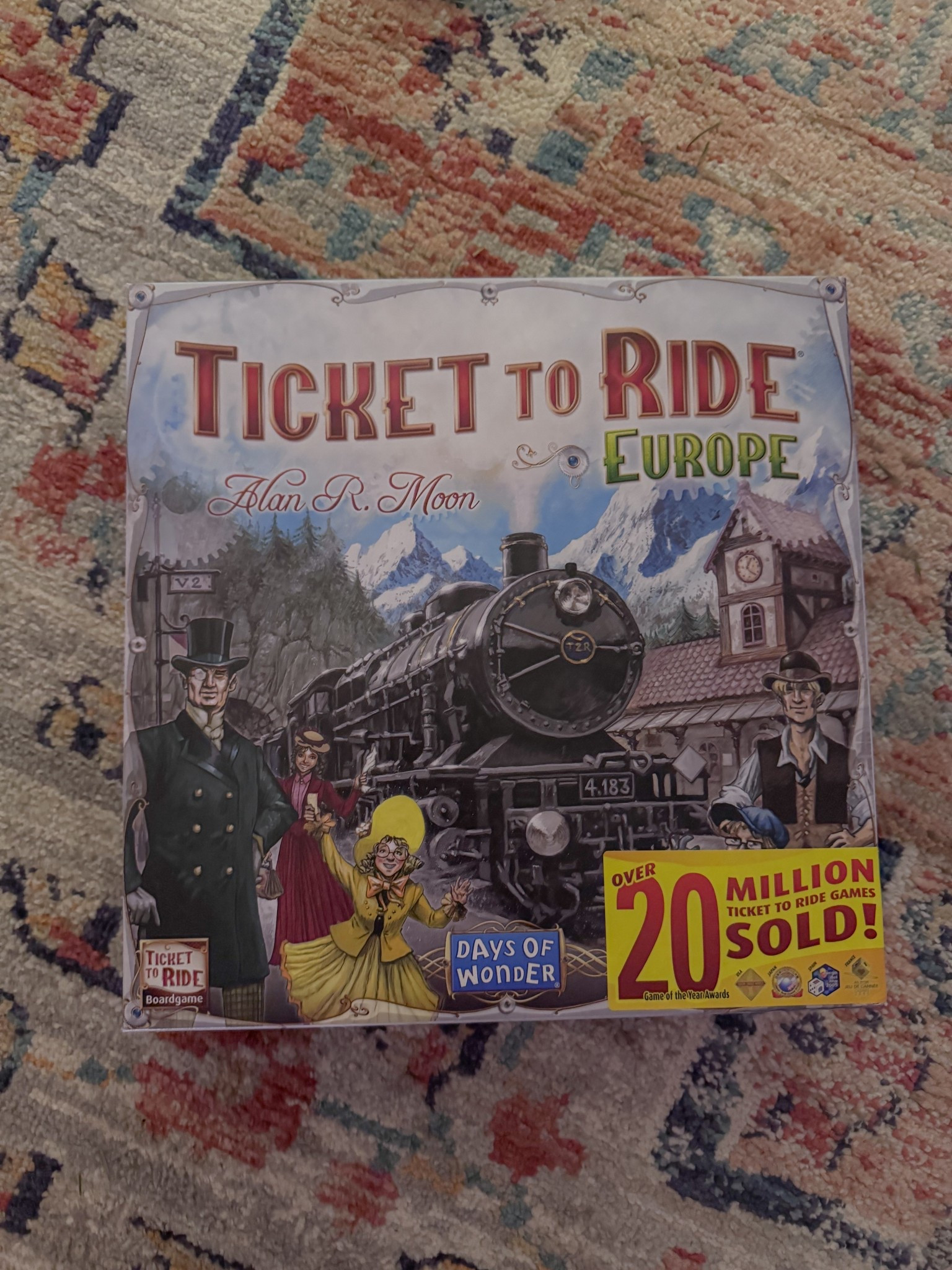 We love Ticket to Ride and Santa brought us the Europe version! Family game nights are the best. Start them young I say!

#LTKmomlife #LTKKids #LTKHoliday