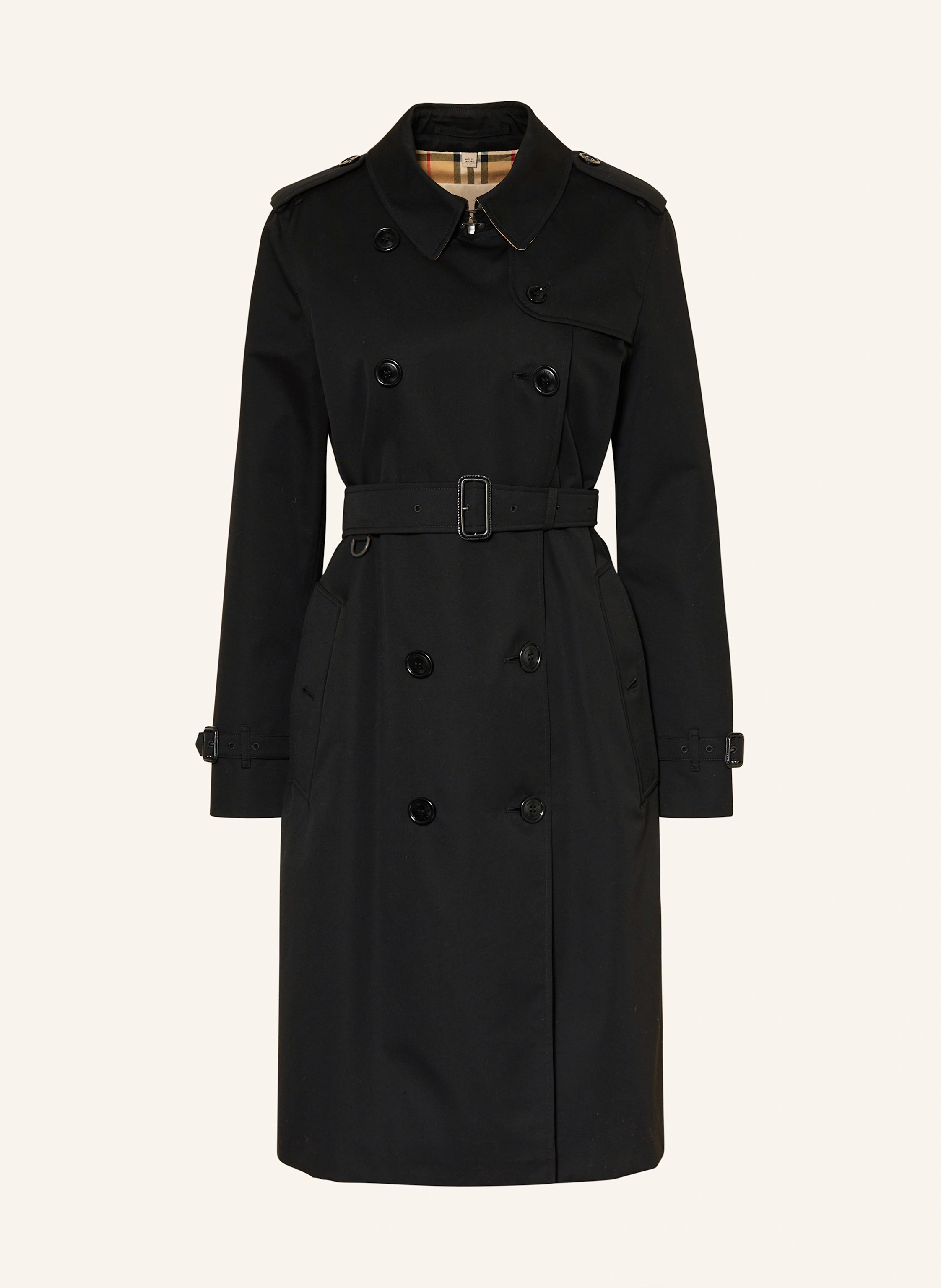 BURBERRY Trenchcoat KENSINGTON in schwarz | Breuninger (DACH)