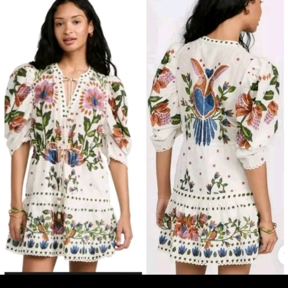 Farm Rio Summer Garden Minidress | Poshmark