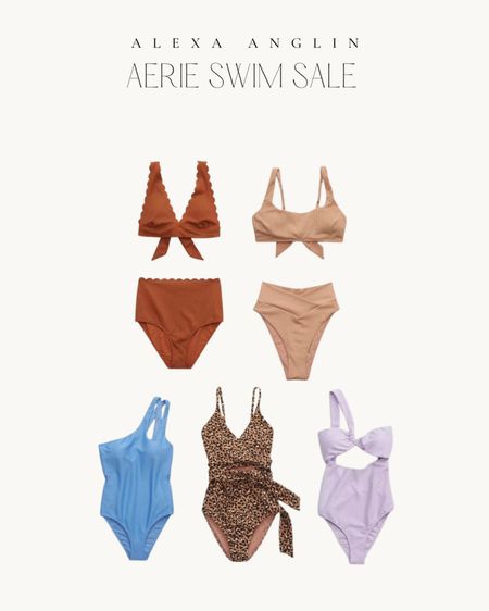 Aerie swim sale // two piece bikini // one piece // swimsuits // sale alert

#LTKsalealert #LTKswim #LTKstyletip