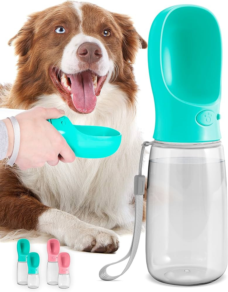 MalsiPree Dog Water Bottle, Lightweigh, Leak Proof Portable Travel Dog Water Dispenser - Perfect ... | Amazon (US)