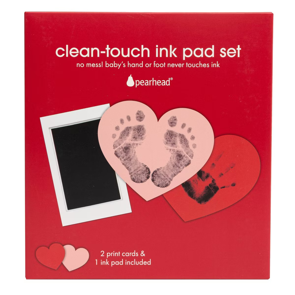 Pearhead Inkpad Set - Baby's First Valentine's Day Gift - 2pk | Target
