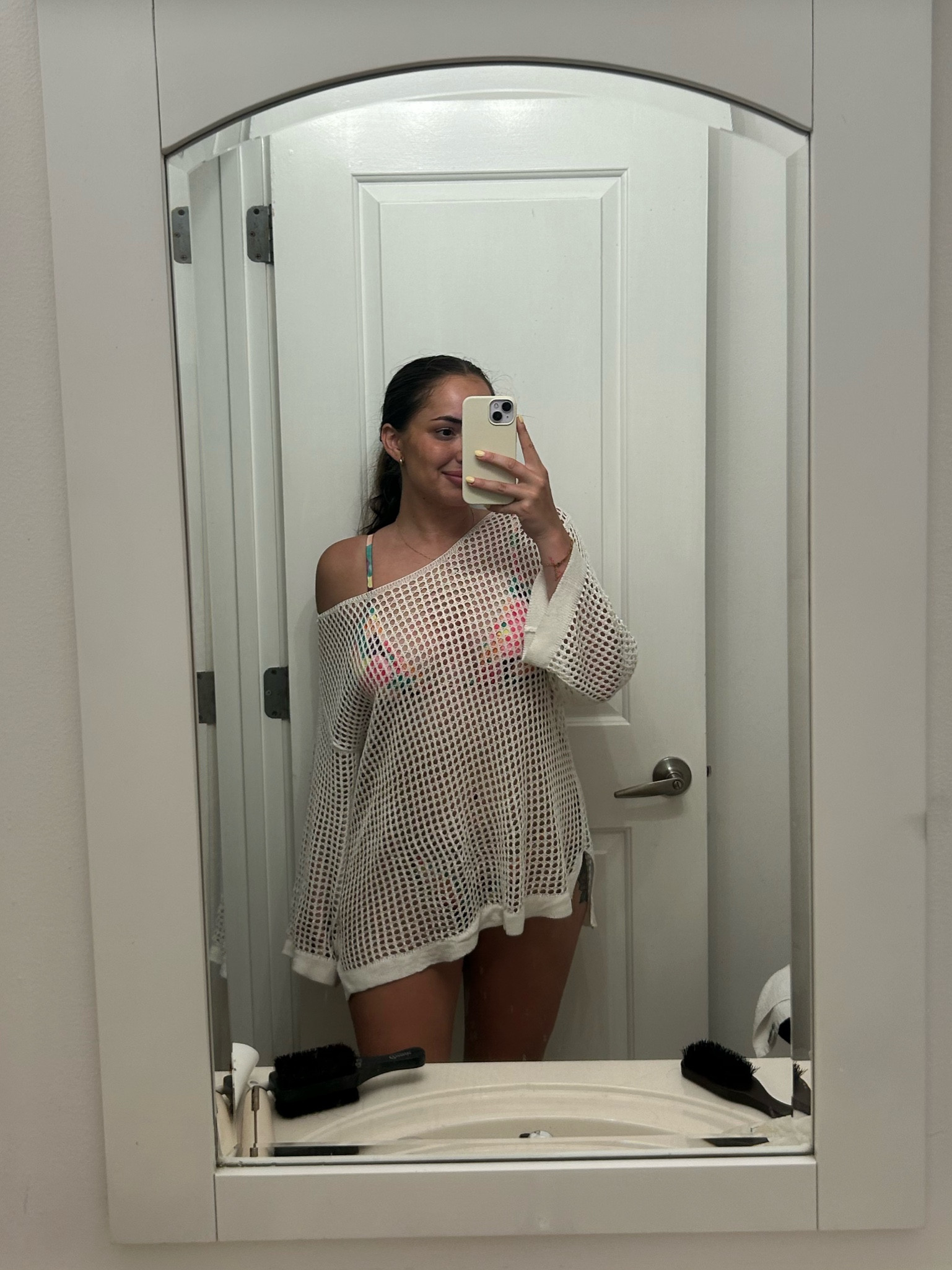 The cutest swimsuit cover up! Pairs well with any color bathing suits and is the perfect length. 

#LTKSeasonal #LTKSwim #LTKFindsUnder50