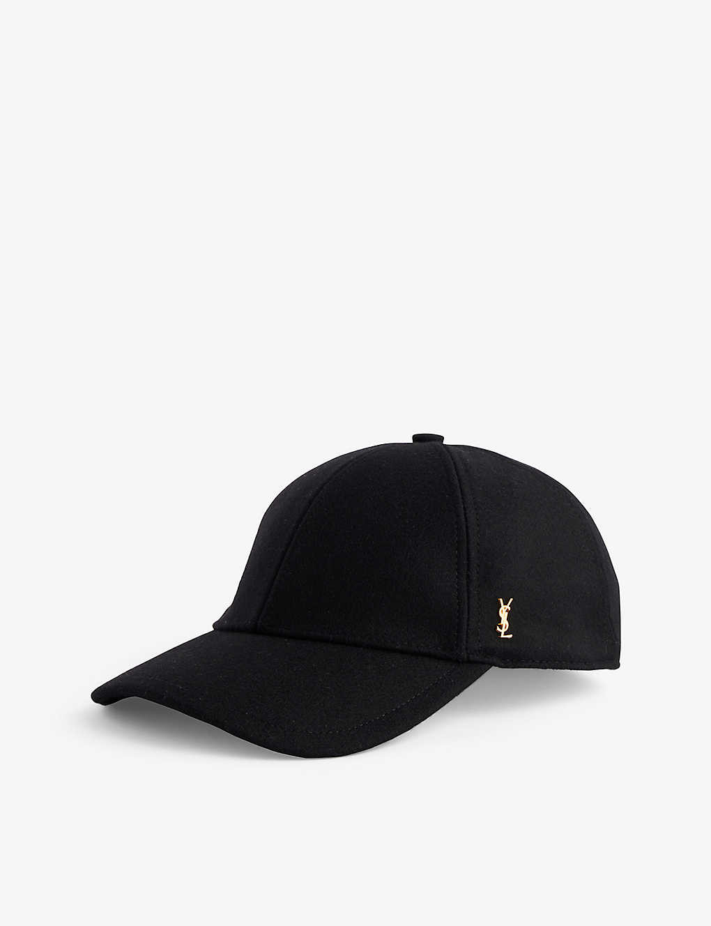 Brand-plaque wool-blend cap | Selfridges