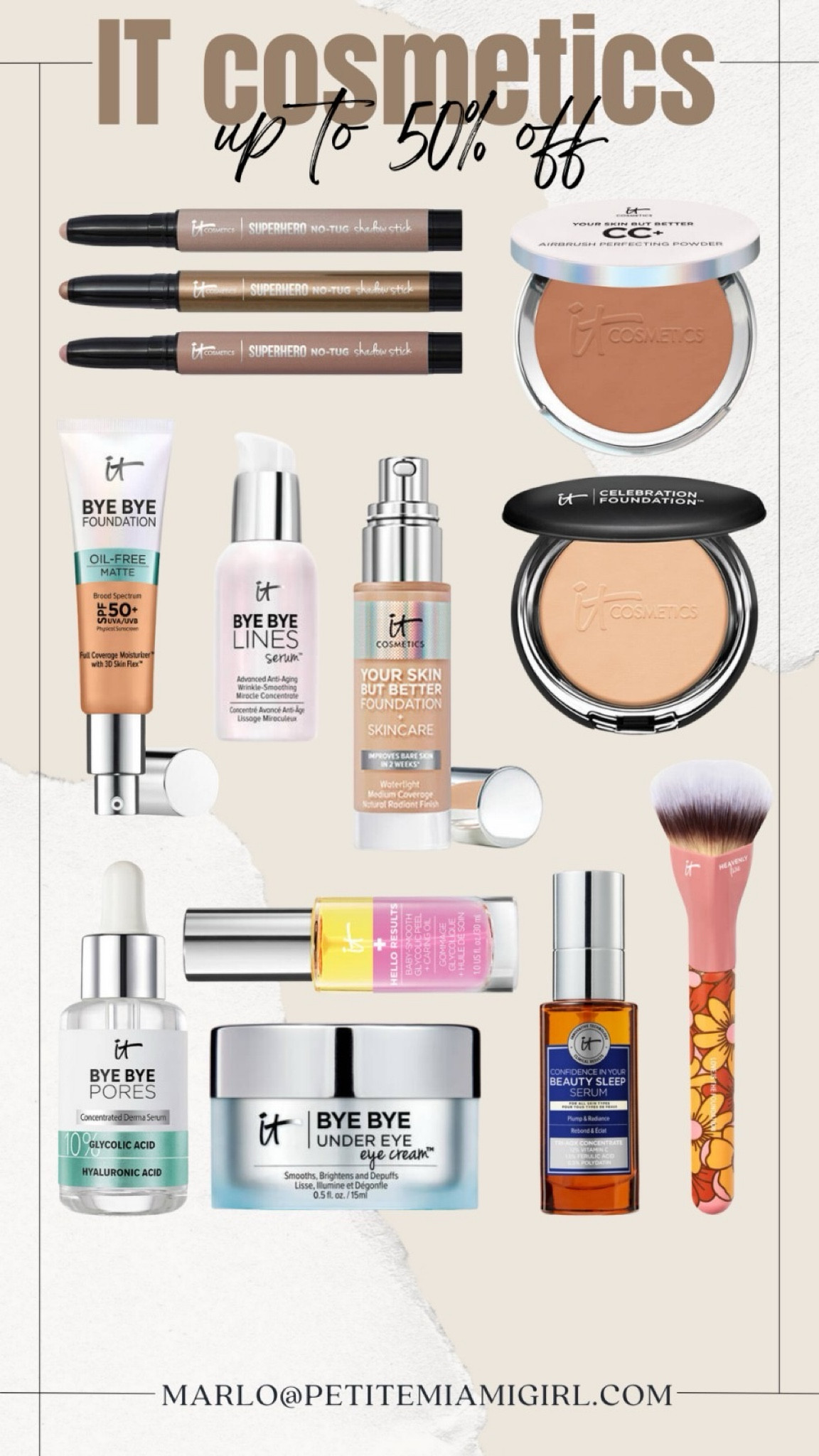 IT Cosmetics sale.

#LTKsalealert #LTKSpringSale #LTKbeauty