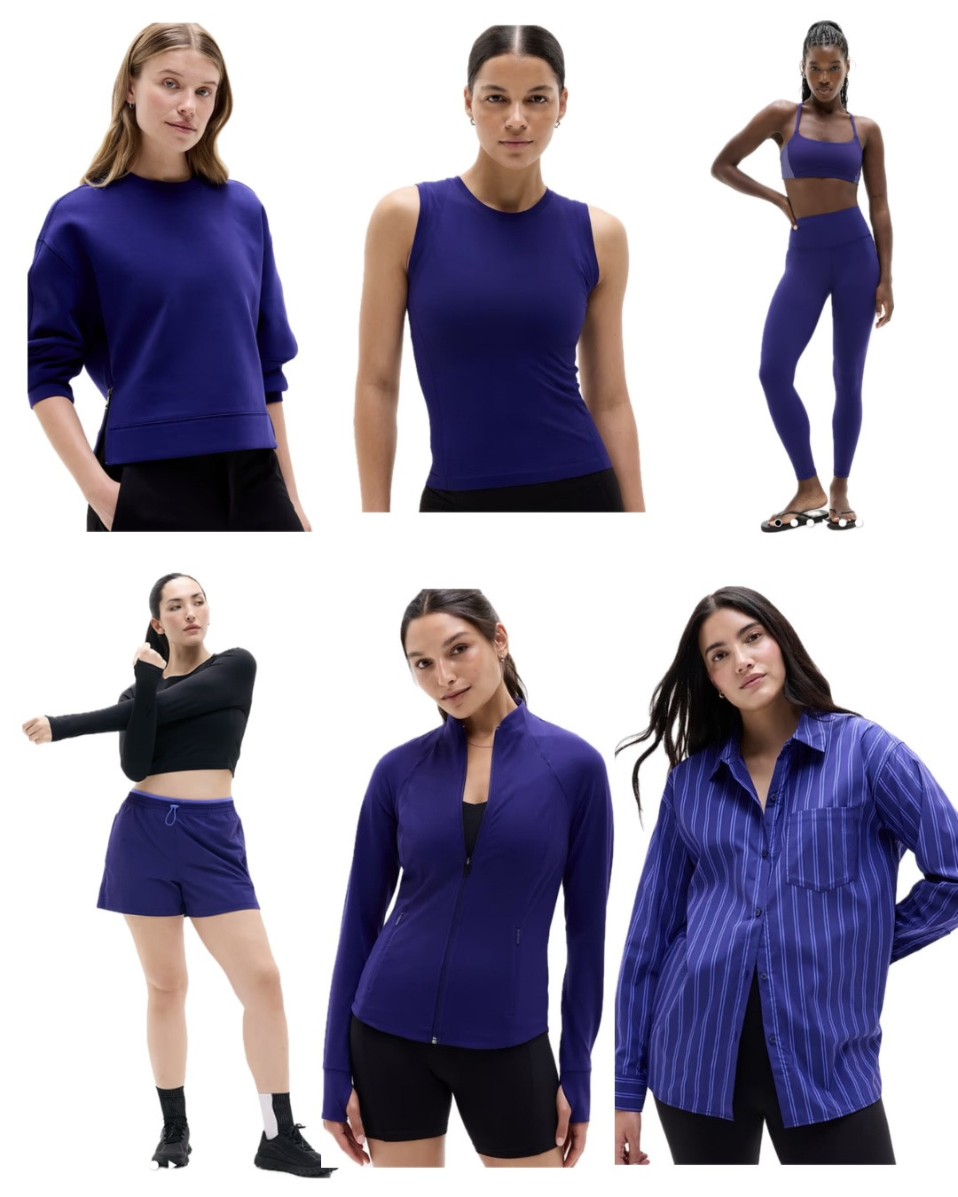 Winter’s Lobelia is one of our favorite colors and it is currently at Athleta!