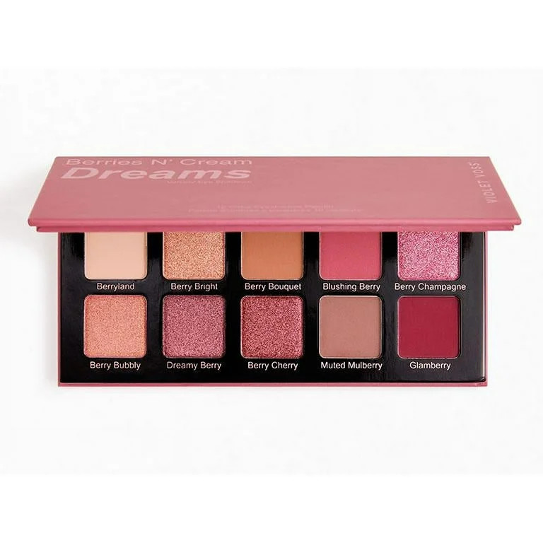 Violet Voss Berries N' Cream Dreams Velvety Eyeshadow Palette | Walmart (US)