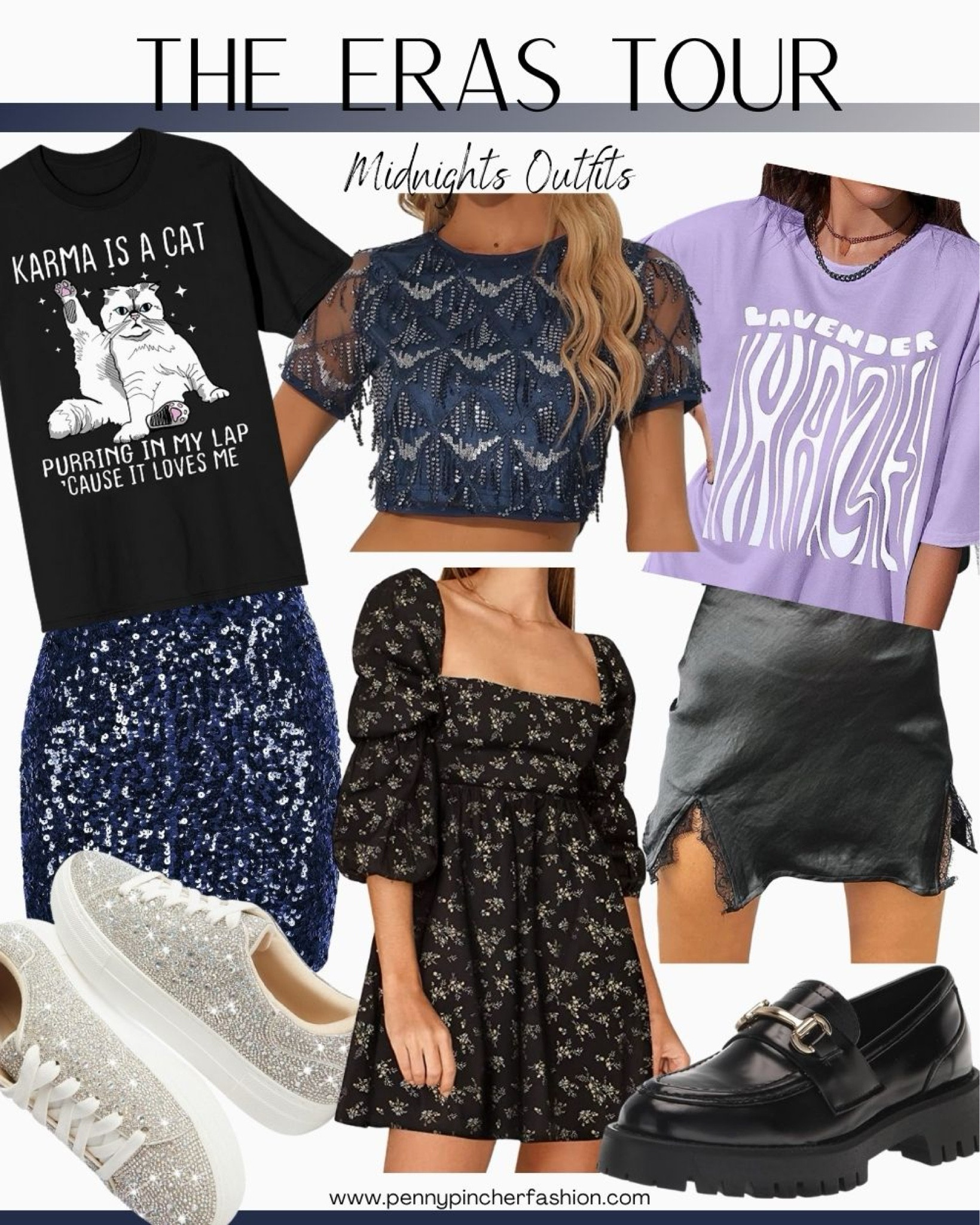 Midnights style. 
Taylor swift outfit ideas for the Eras tour. 
The Eras Tour movie outfits
Taylor Swift concert outfits
2024 Taylor swift concert style
Taylor swift outfits 
The Eras outfit Ideas
Lavender haze outfit

#LTKfindsunder100 #LTKstyletip #LTKshoecrush
