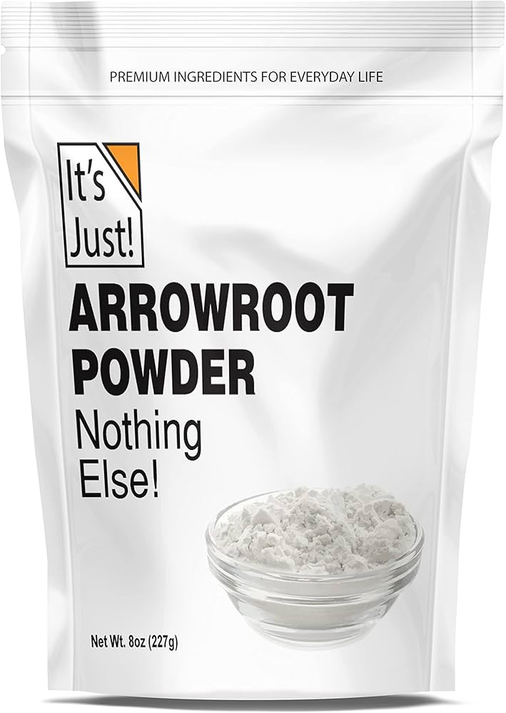 It's Just - Arrowroot Powder, Natural Thickener, Gluten-Free, Dairy-Free, Non-GMO, Cornstarch Sub... | Amazon (US)