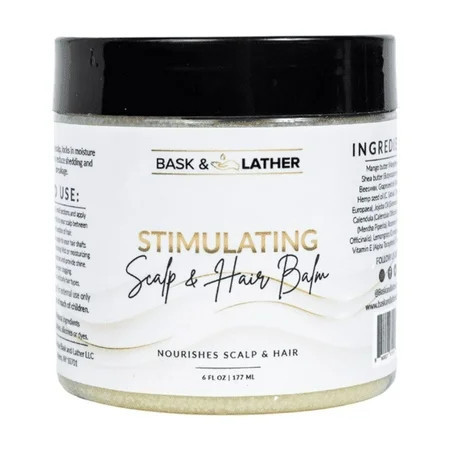 Bask & Lather Scalp & Hair Balm 6 oz | Walmart (US)