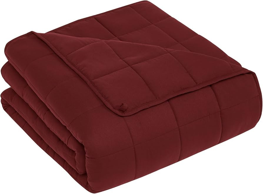 CuteKing Weighted Blanket for Adults: Weighted Blanket with Premium Glass Beads - Breathable Heav... | Amazon (US)