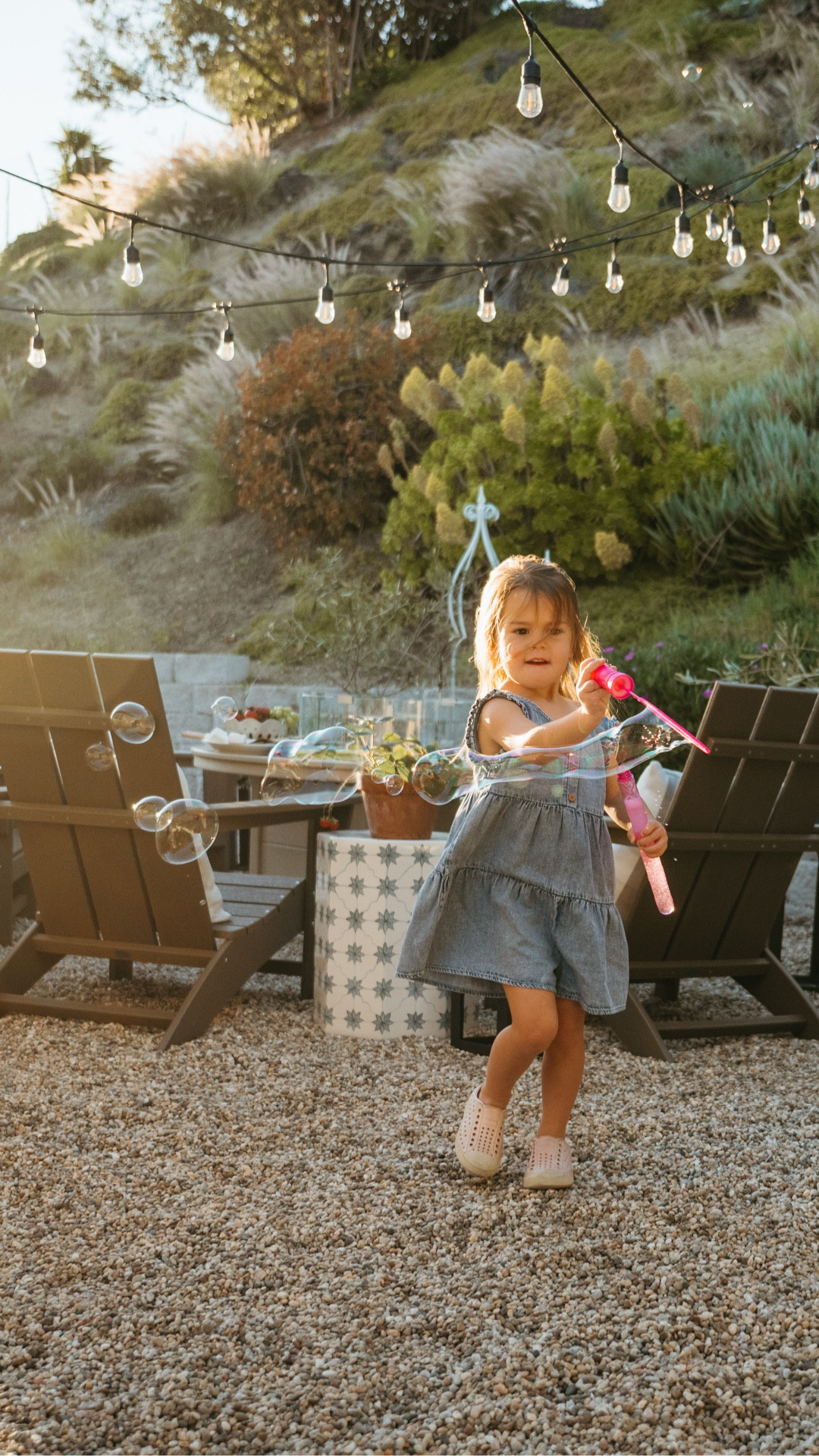 Outdoor fire pit entertaining area. Mixing old and new. We added these vinatge iron arbors and I love the effect they provide  

#LTKSpringSale #LTKmorningroutine #LTKdayinmylife