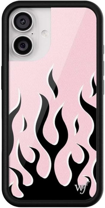 Wildflower Cases - Compatible with iPhone 17 | Protective Black Bumper, 6.5ft Drop Test Certified... | Amazon (US)