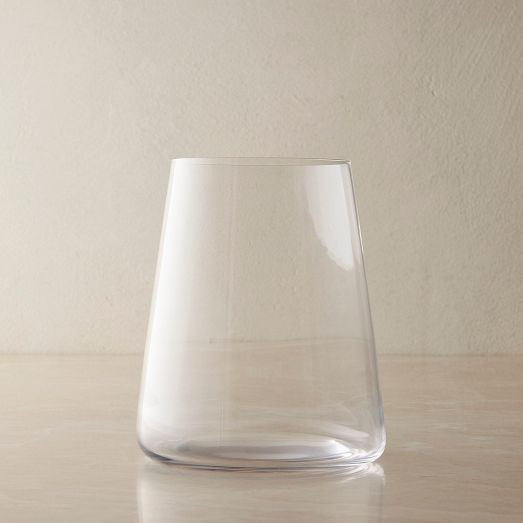 Horizon Lead-Free Crystal Stemless Wine Glass Sets | West Elm (US)