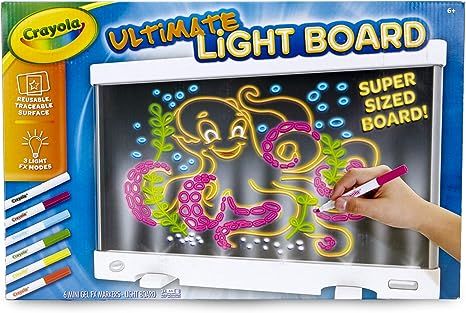 Crayola Ultimate Light Board Drawing Tablet, Gift for Kids, Ages 6, 7, 8, 9 | Amazon (US)