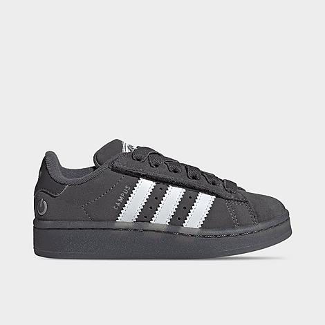 adidas Little Kids Originals Campus 00s LED Lights Stretch Lace Casual Shoes in Grey/White/Grey Size: 1.0 | Finish Line (US)