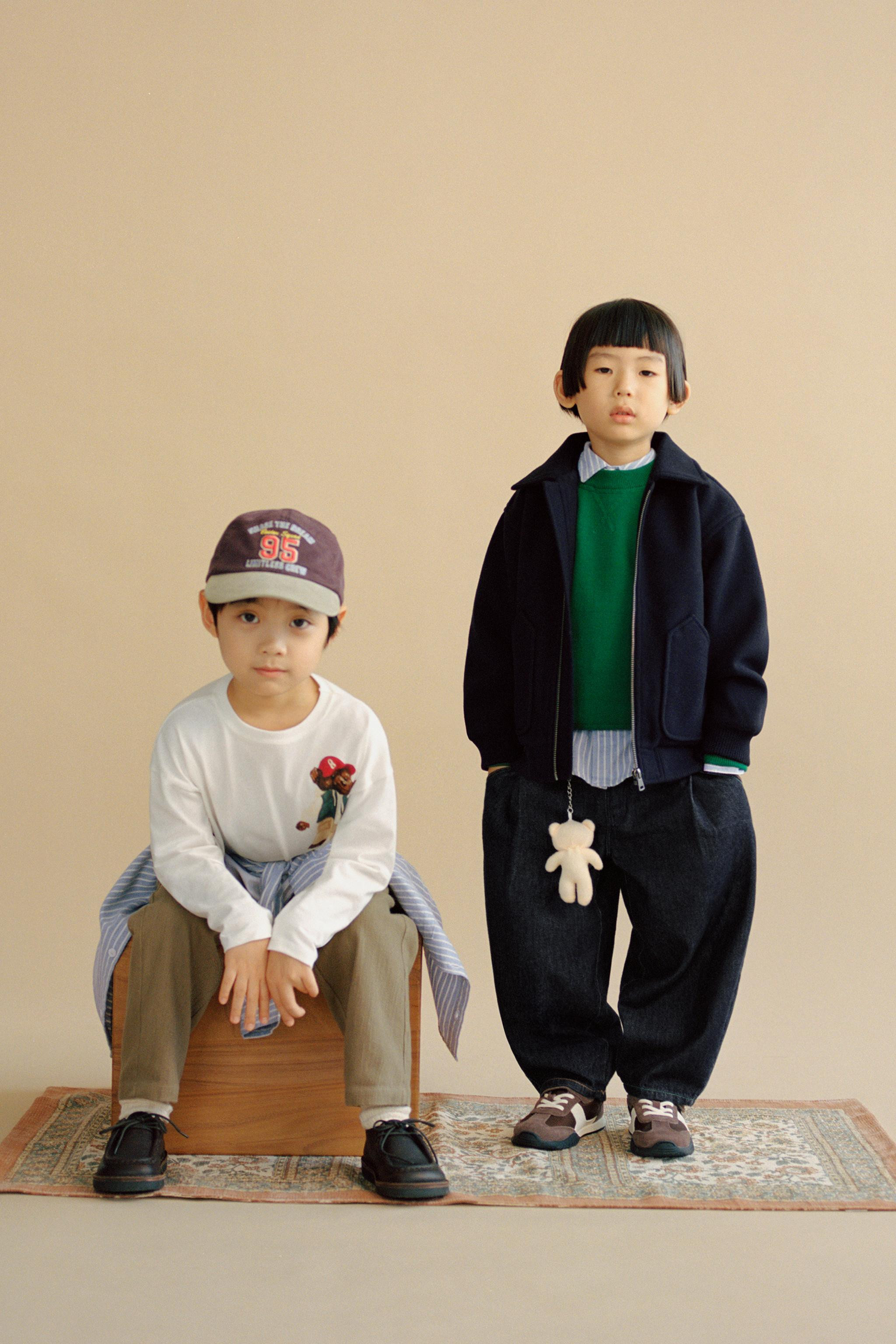 BEAR TEXT EMBROIDERED T-SHIRT | Zara US