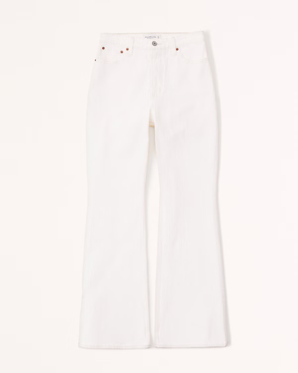 Curve Love High Rise Vintage Flare Jean | Abercrombie & Fitch (US)