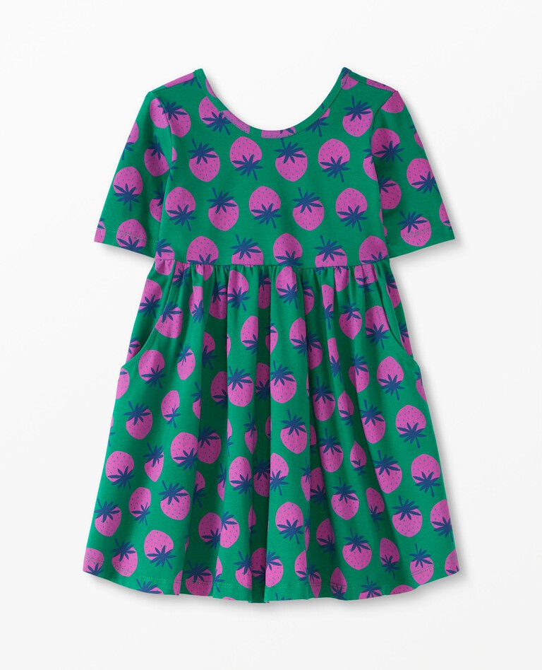 Print Super Soft Skater Dress | Hanna Andersson