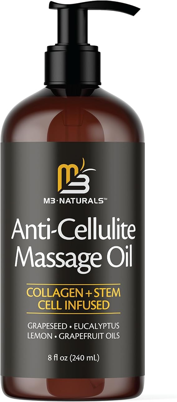 Firming Body Massage Oil with Collagen & Stem Cell – Helps Smooth the Appearance of Cellulite &... | Amazon (US)