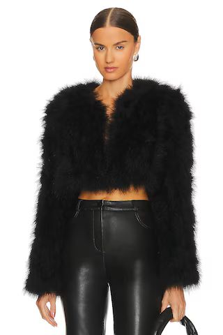 Michael Costello x REVOLVE Greta Jacket in Black from Revolve.com | Revolve Clothing (Global)