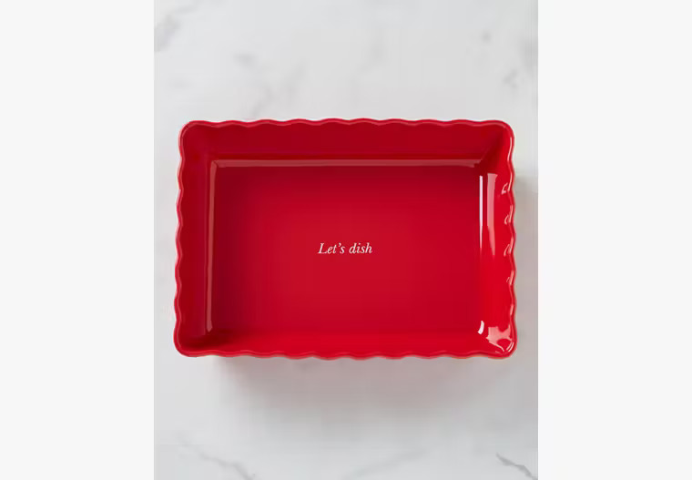 Make It Pop Rectangular Baking Dish | Kate Spade (US)
