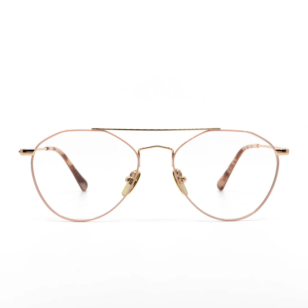 SUNDAY - CHAMPAGNE + BLUSH PINK + BLUE LIGHT TECHNOLOGY | DIFF Eyewear