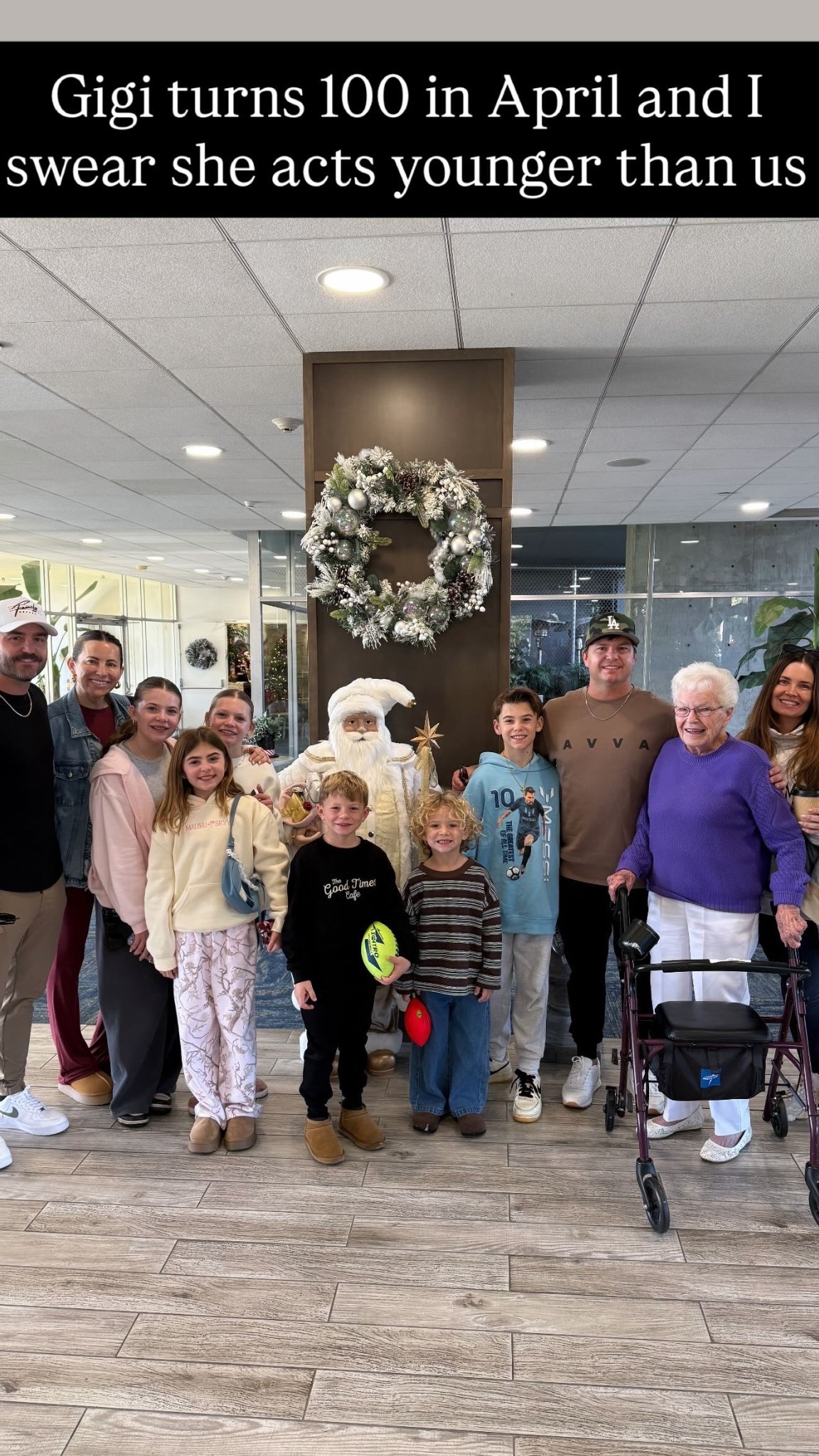 Gigi turns 100 in April and I swear she acts younger than us

#LTKKids #LTKSeasonal #LTKmomlife