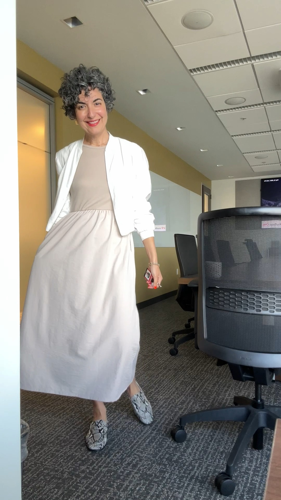 Wednesday OOTD - wearing a small in dress and 10 in shoes (sized up half). The jacket is older Zara but I linked similar