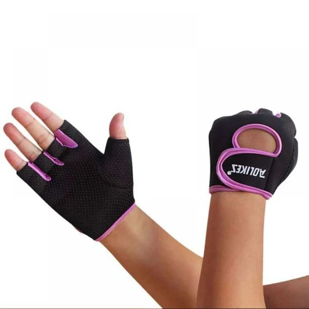 Fitness Gloves Weight Lifting Gym Sport Workout Training Wrist Wrap fr Men/Women - Walmart.com | Walmart (US)