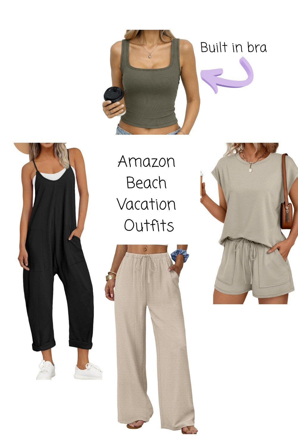 Beach vacation outfits perfect for your next summer getaway 🌴☀️ Lightweight, comfy, and travel-friendly pieces you’ll want to pack for every summer vacation. These Amazon finds are perfect for beach days, resort nights, and effortless vacation style ✈️👙 Affiliate Link ⬇️ #BeachVacation #SummerVacation #TravelStyle #AmazonFinds #VacationOutfits

#LTKMothersDay #LTKTravel #LTKootd