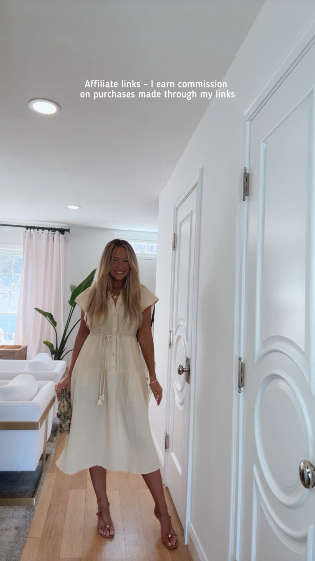 Affiliate links - I earn commission on purchases made through my links | Walmart dress
Spring dress
Yellow midi dress
Mother’s Day outfit 