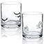 Mimorou 2 Pcs Fall Icon Juice Glass 14 Ounce Pumpkin Maple Leaf Themed Drinking Cocktails Glasses... | Amazon (US)