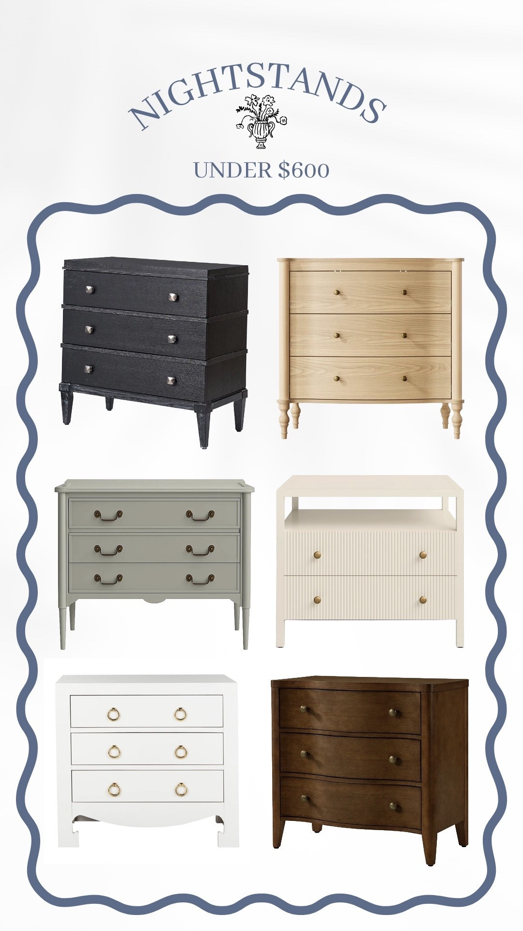Stylish nightstands under $600! 

#LTKmorningroutine #LTKselfcare #LTKHome