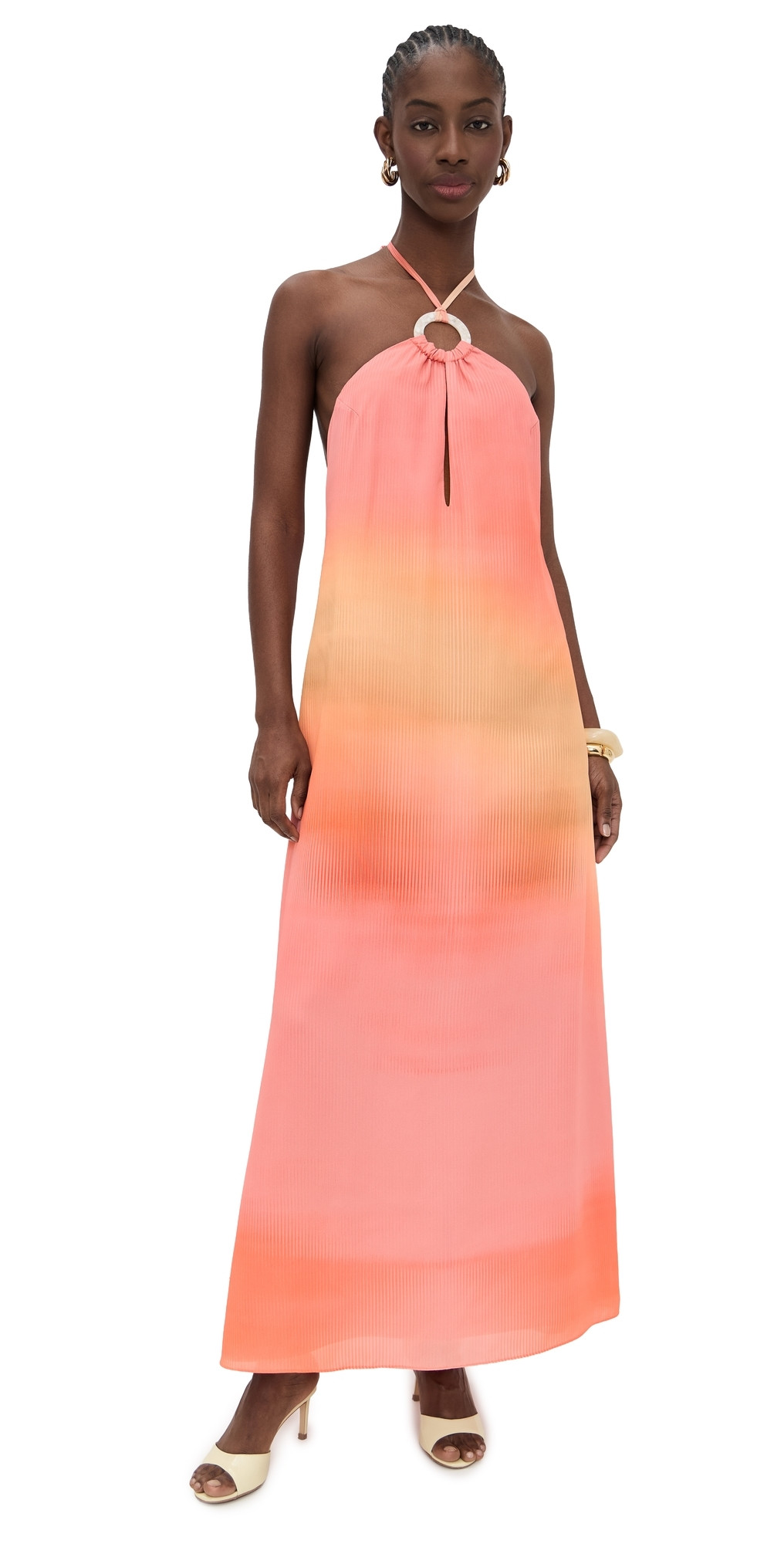 BAOBAB Rondine Maxi Dress Coral Reef L | Shopbop