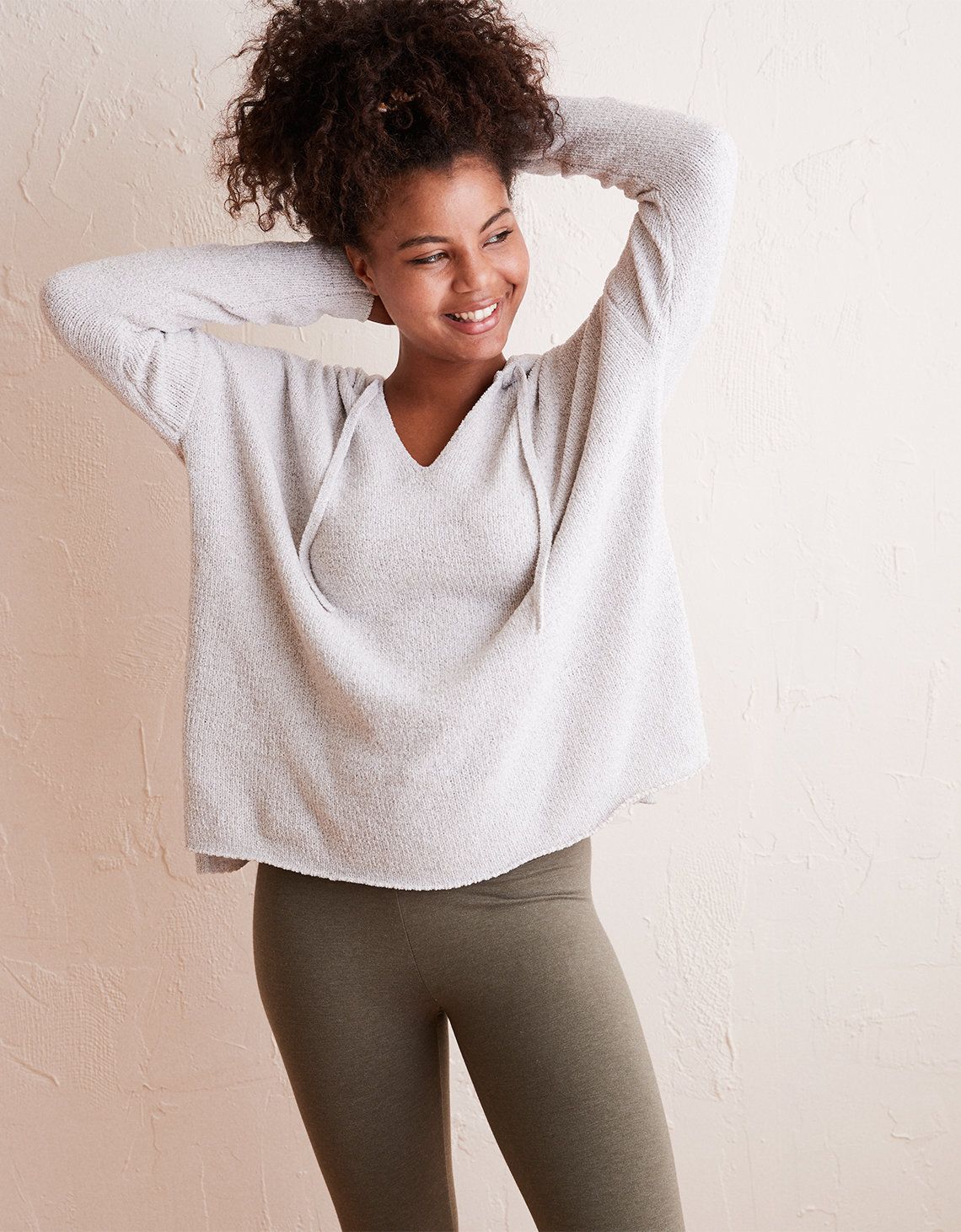 Aerie Plush Hoodie Sweater | American Eagle Outfitters (US & CA)