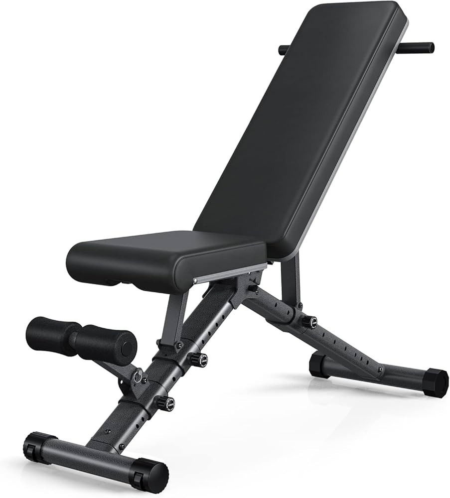 BARWING 10-7-4-3 Weight Bench Adjustable Exercise | 800 LB Heavy Incline Decline Bench Press for ... | Amazon (US)
