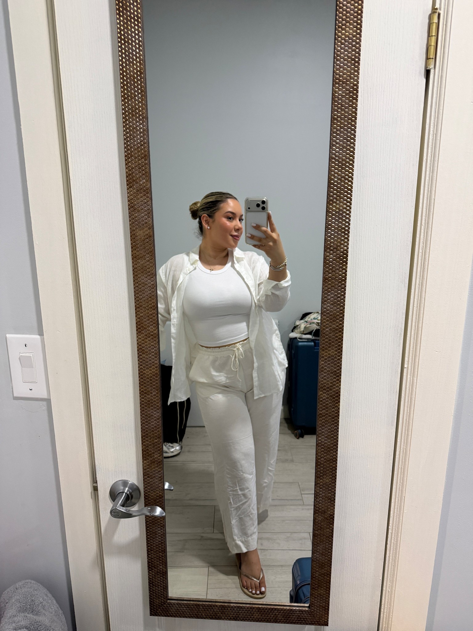 A quick random outfit I threw on during vacation🥰 this why I love packing enough pieces to mix & match if need be 🥰 

Also, my linen pieces were my favorite on this trip. The best for the heat! 

#LTKMidsize #LTKSeasonal