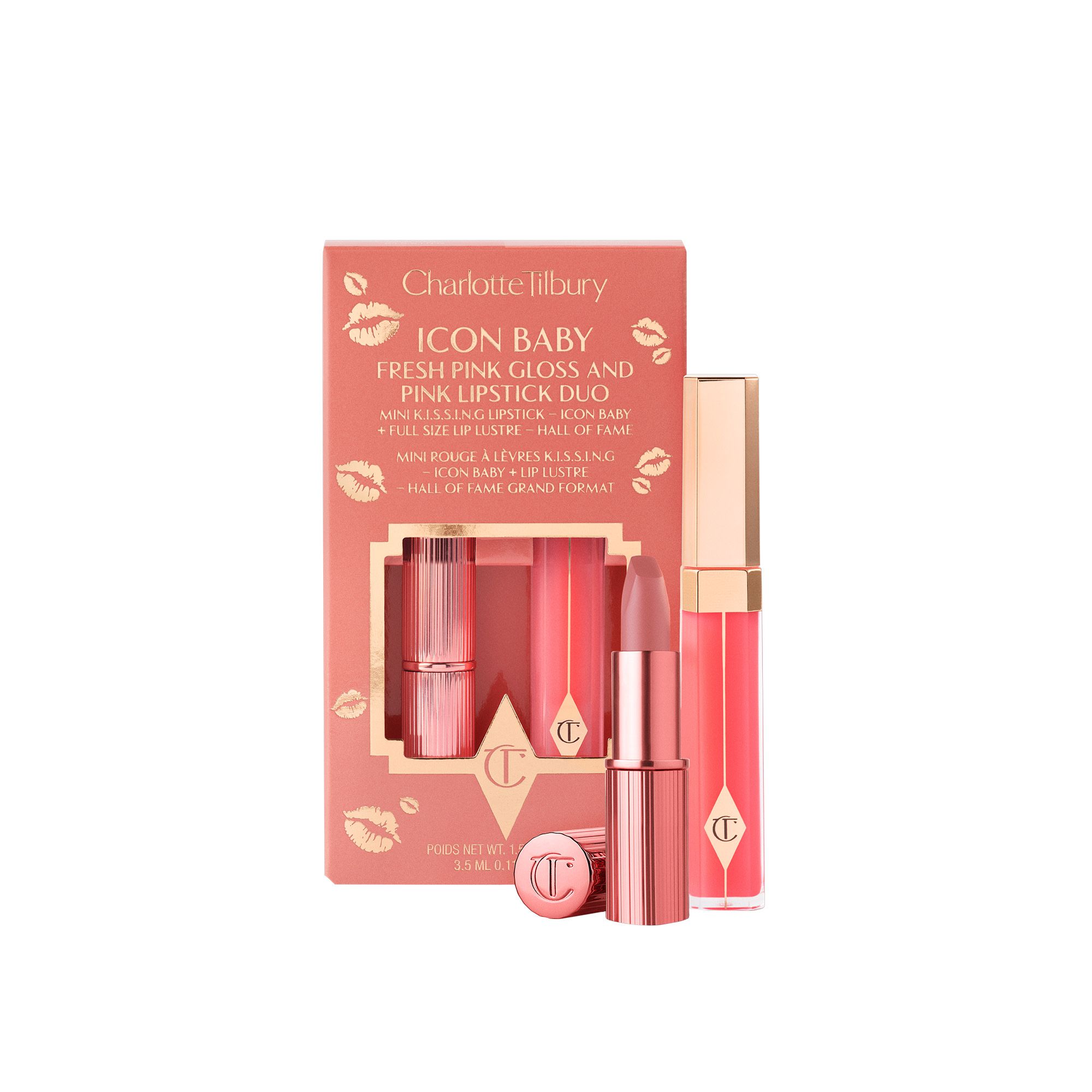 Lip Gloss & Mini Lipstick Duo In Icon Baby | Charlotte Tilbury | Charlotte Tilbury (US)