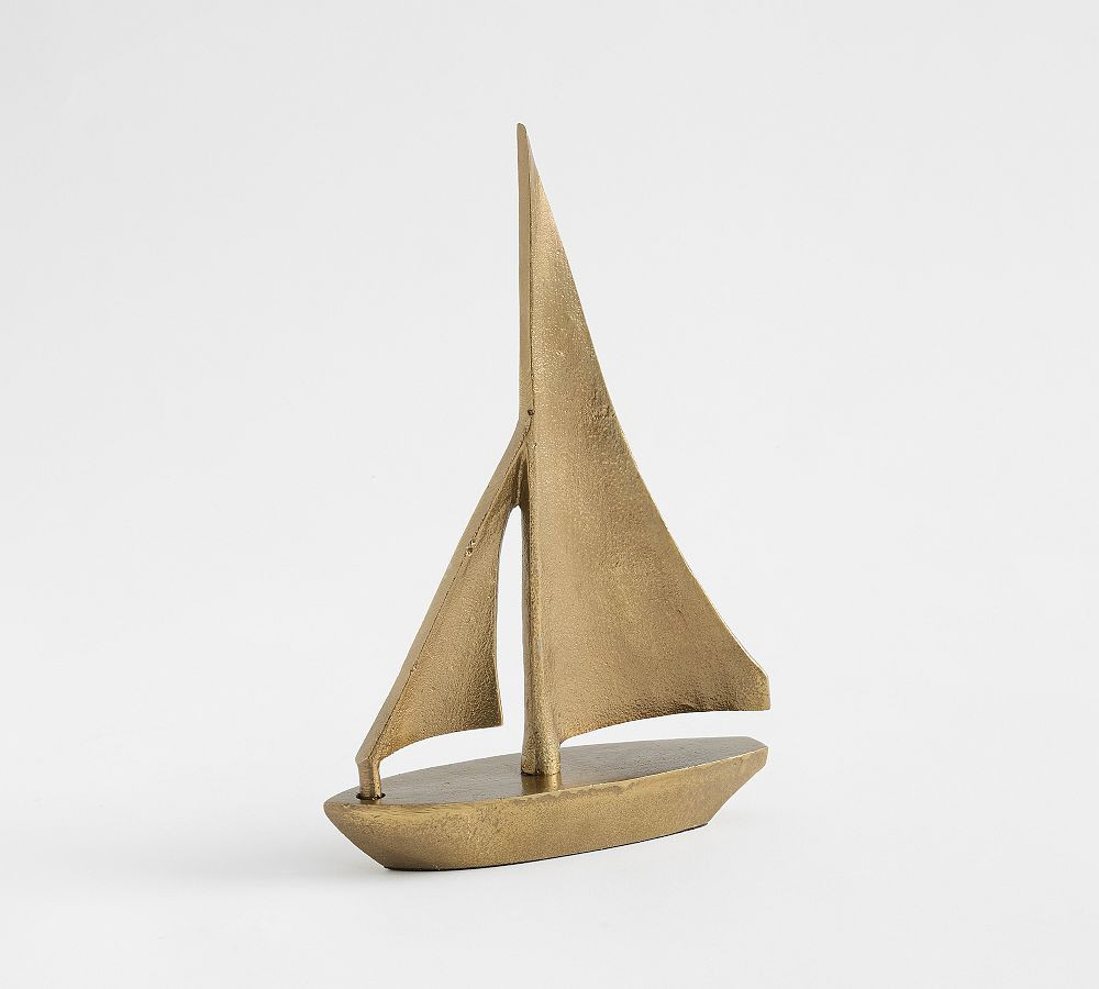 Brass Sailboat Object | Pottery Barn (US)