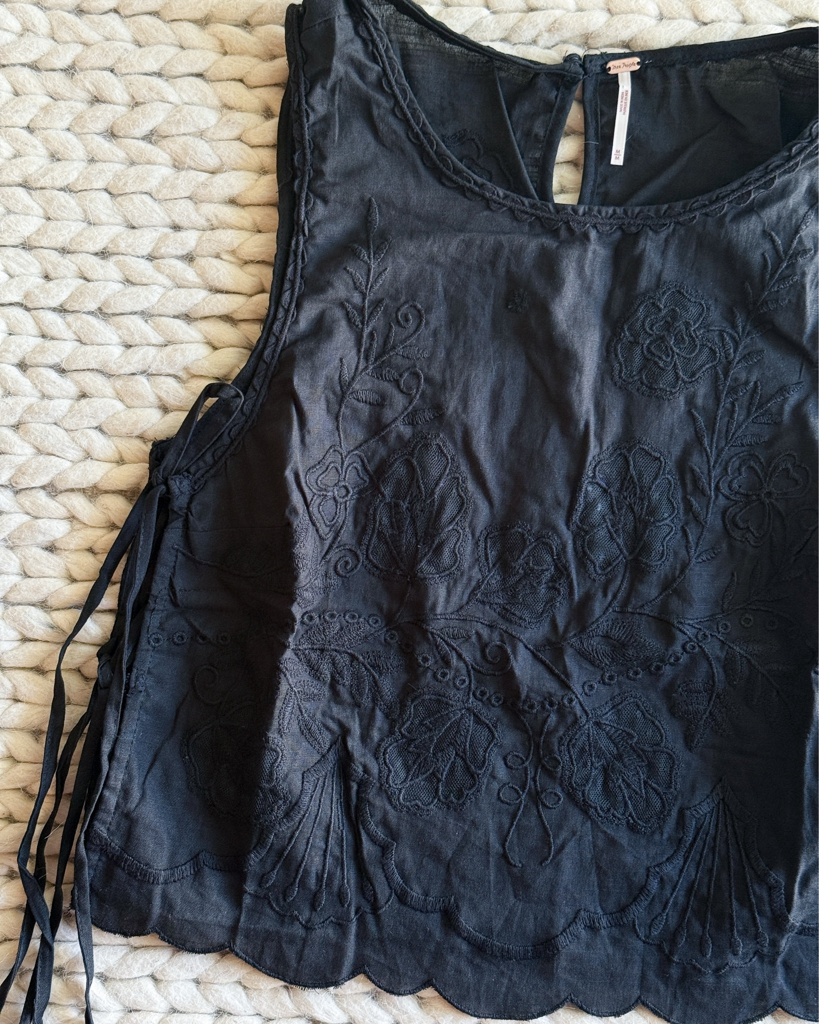 This Free People Faded Gardens tank is giving romantic summer garden energy in the best possible way. The embroidered details, adjustable tie sides, & soft cotton make it feel both easy and elevated. I sized up to a medium based on reviews, & I love the relaxed fit. It’s the kind of top that works for brunch, travel days, & all those casual-but-cute summer plans.

free people faded gardens tank – embroidered black tank – romantic summer top – free people summer style – flattering summer top – adjustable side tie tank – summer date night top – casual feminine style – what to wear in the garden – trending free people finds – elevated summer basics – soft cotton tank – boho inspired top – ltk summer outfit – size up recommendation free people

#LTKStyleTip #LTKFindsUnder100 #LTKSummerEdit