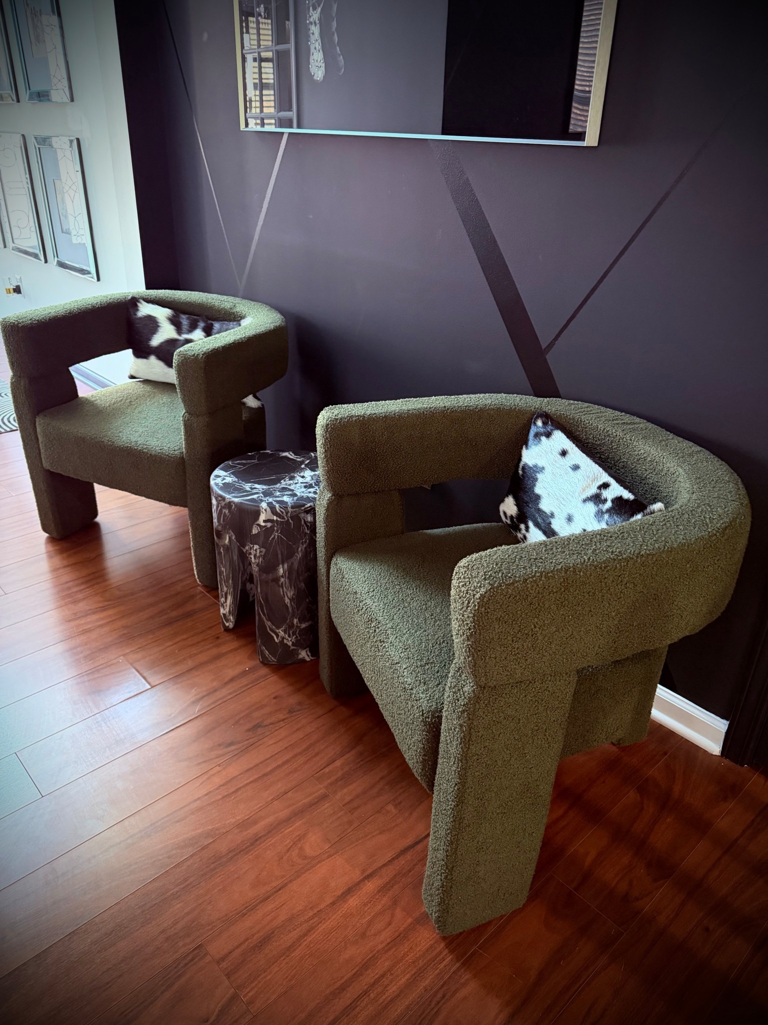 Still in love with these chairs… this color!

#LTKHome