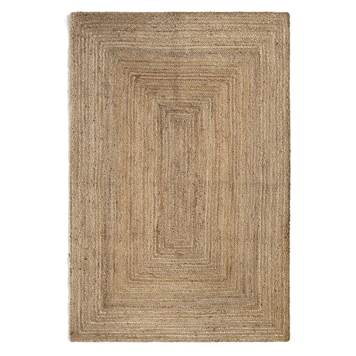 Hempy Rectangular Jute Rug | La Redoute (UK)